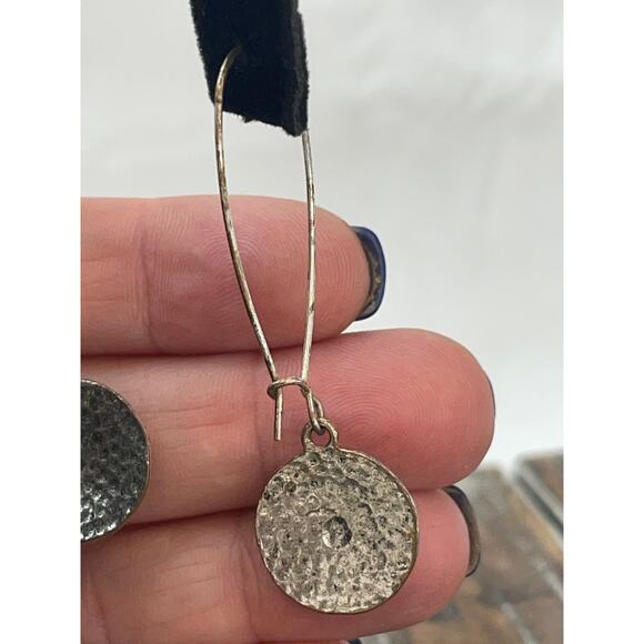 Women's Statement Necklace and Earring Set Silver Boho GUC - Picture 7 of 8